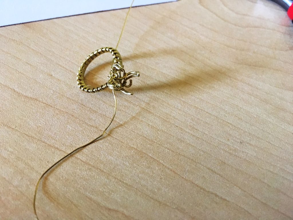 prong set swarovski rivoli tutorial