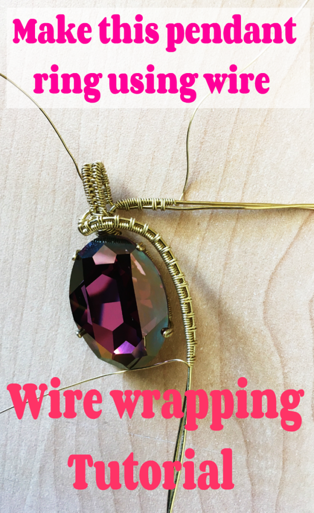 Make this prong pendant