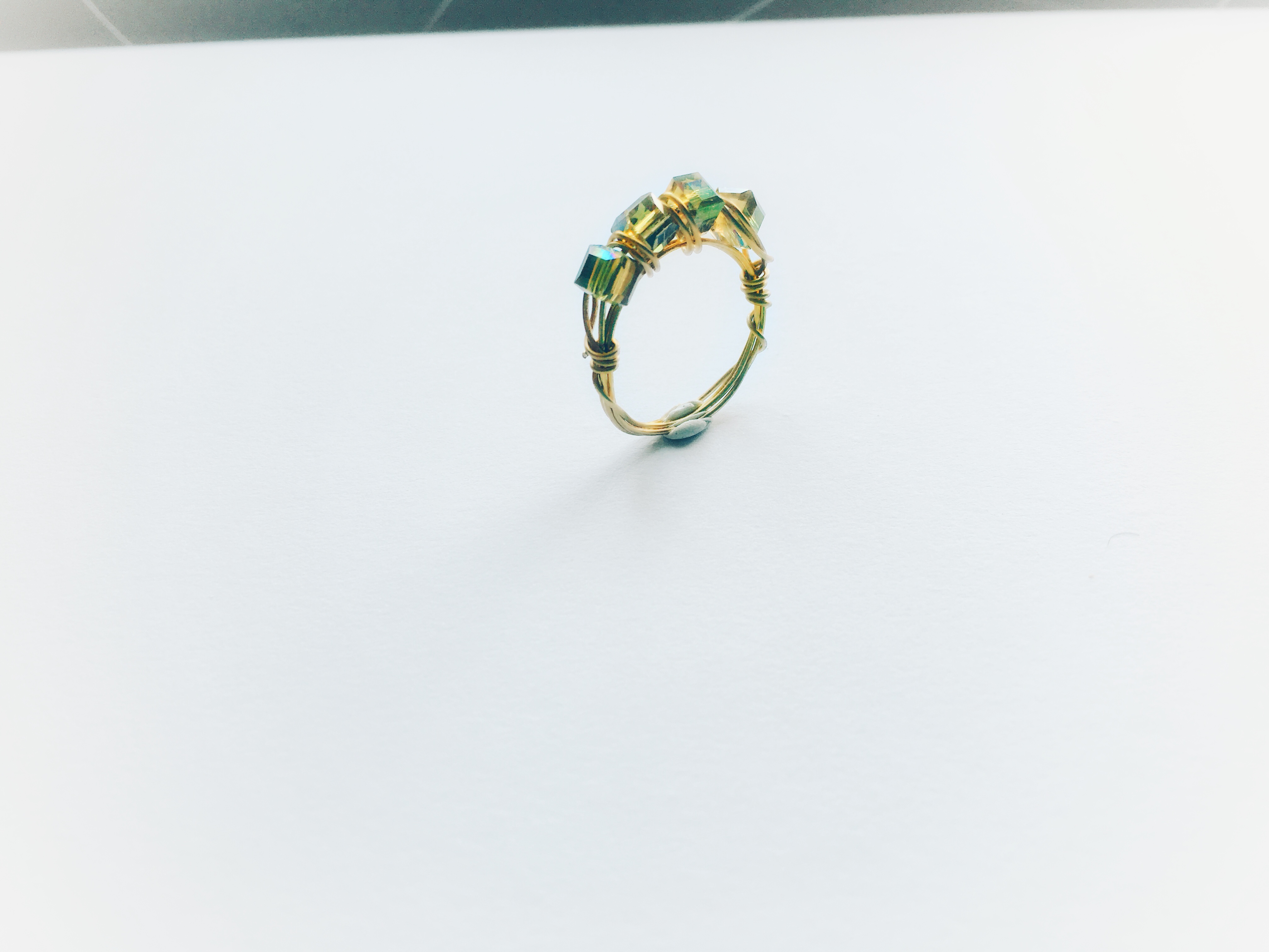 Half Eternity Ring band | Wire wrapping tutorial