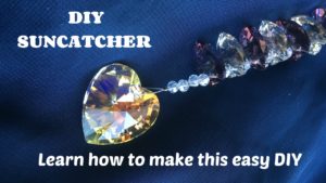 DIY sun catcher. How to make a suncatcher